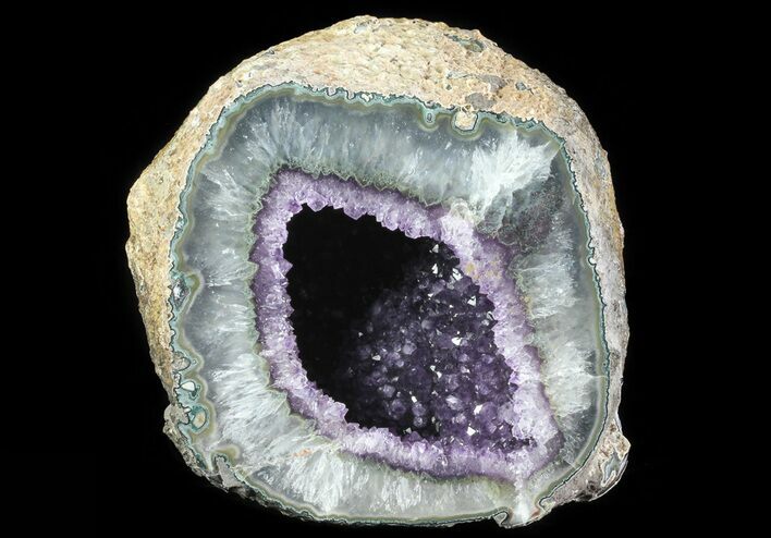 Purple Amethyst Geode - Uruguay #66711